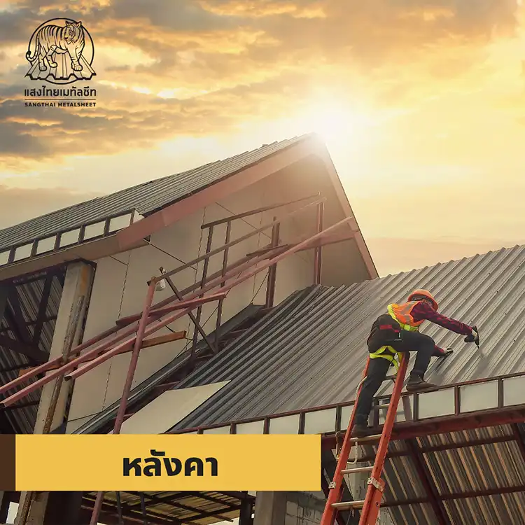 ราคาหลังคา ปี2565