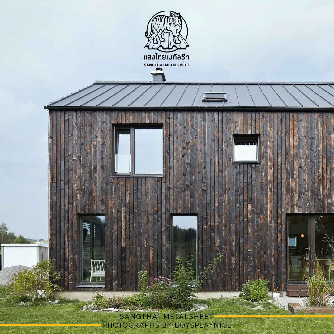 บ้านสไตล์ดิบ Industrial House