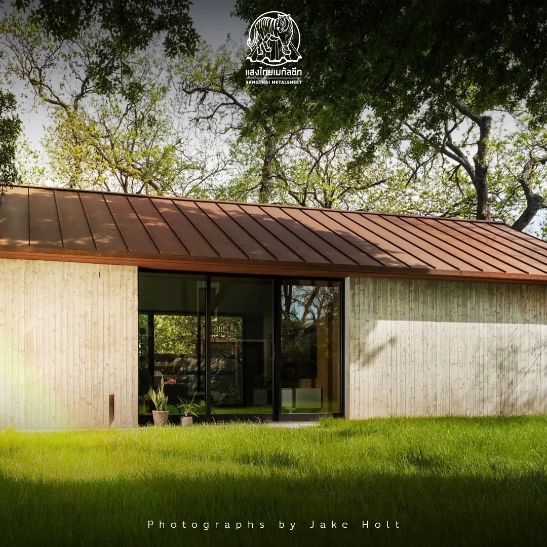 การออกแบบบ้านเมทัลชีท Concrete Casita