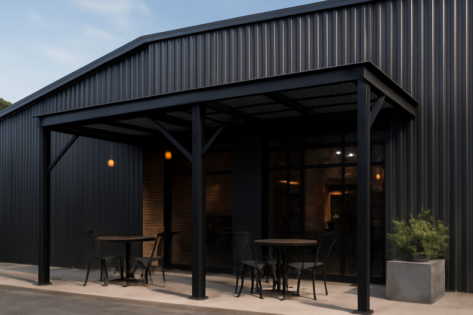 Industrial Loft แบบหลังคาเมทัลชีทสวย ๆ 
