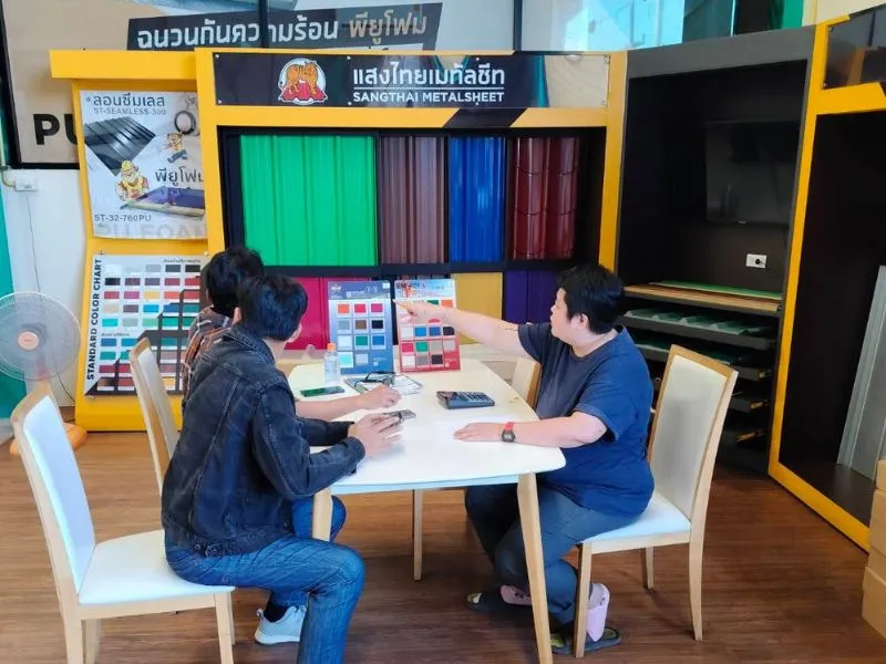 วิธีป้องกันเมทัลชีทสีซีดจาง แสงไทยเมทัลชีท