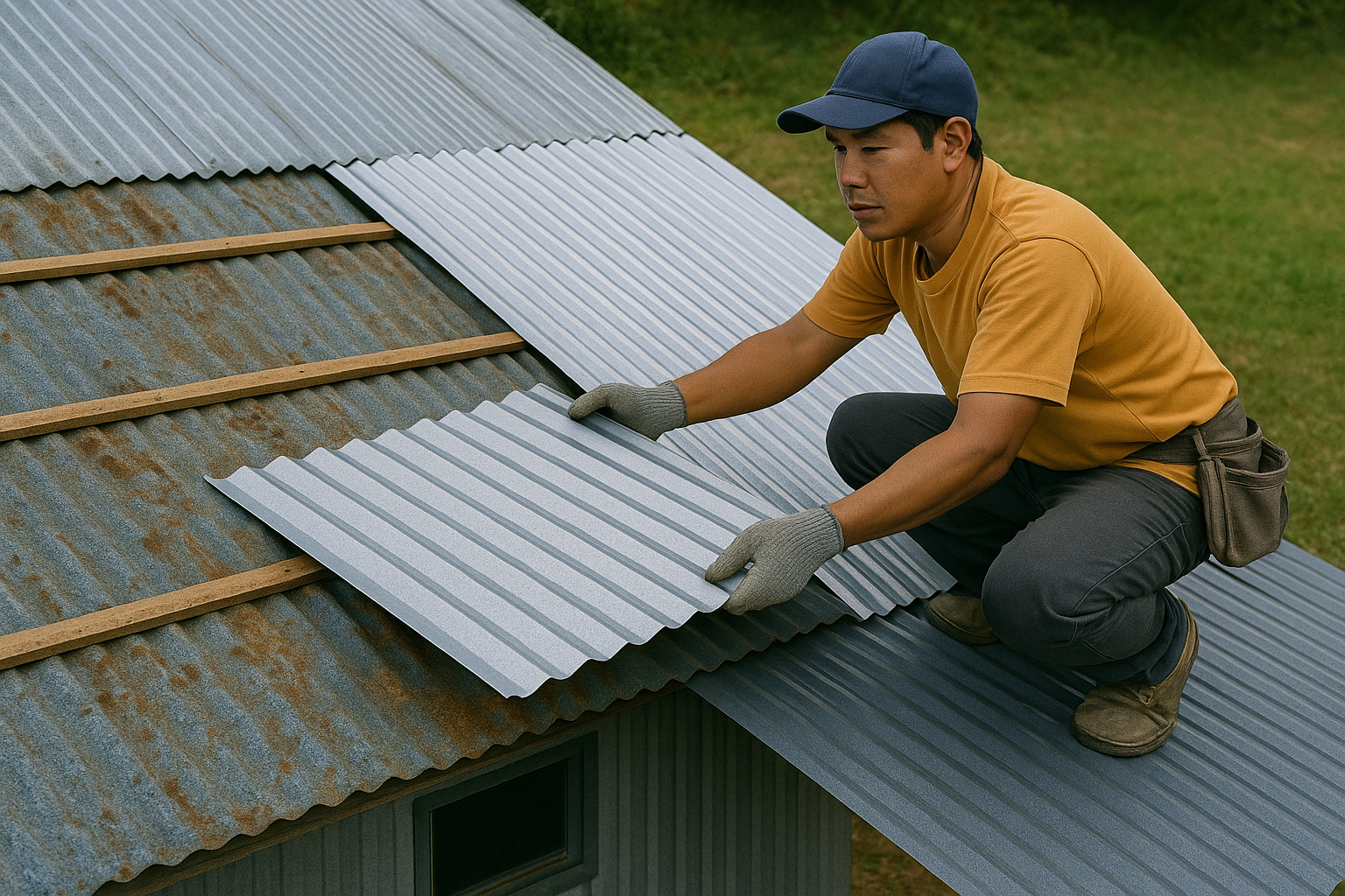 การติดตั้ง Double Roof สำหรับเจ้าของบ้าน  แสงไทย