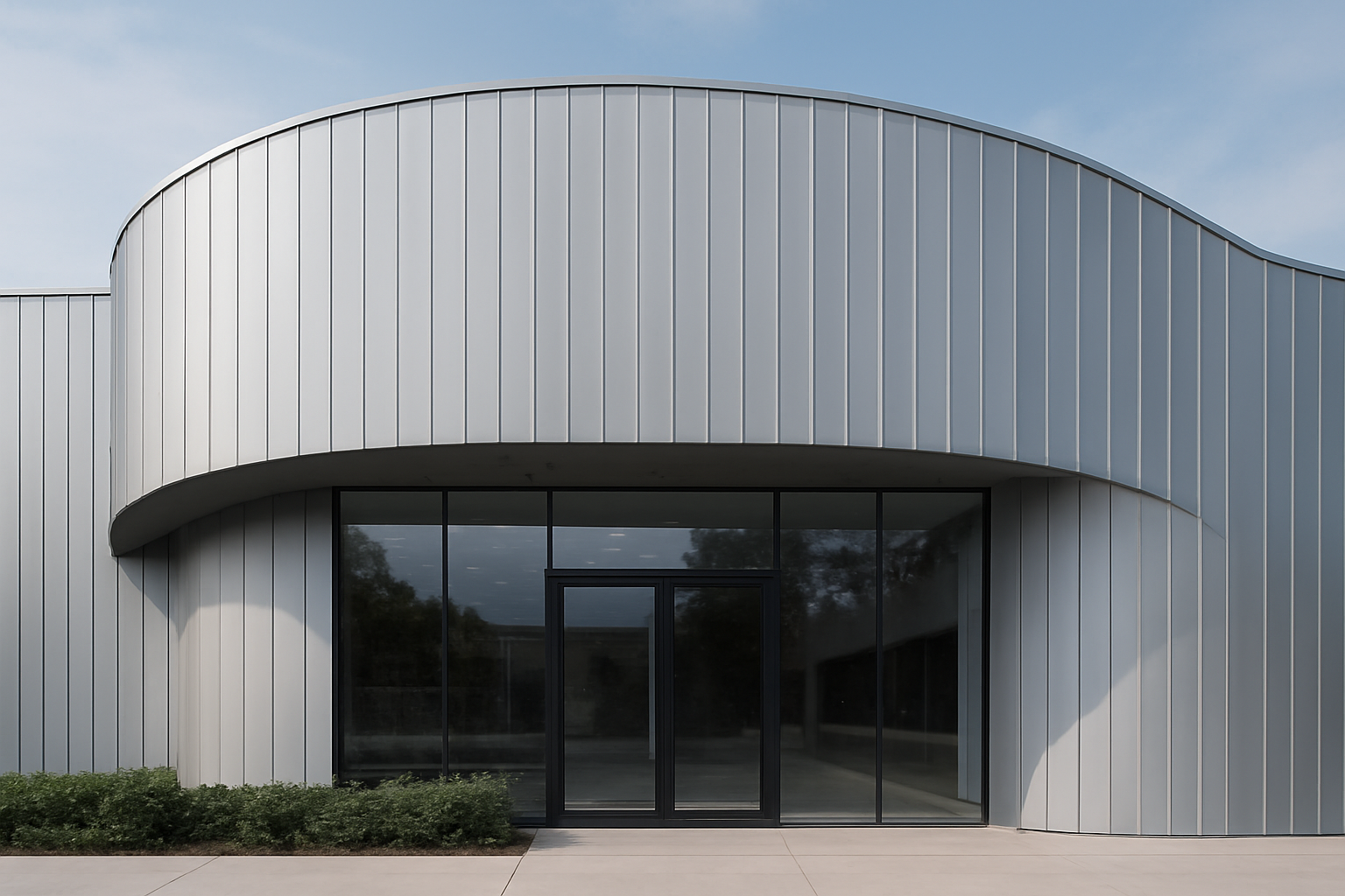 แบบหลังคาเมทัลชีทสวย ๆ  Contemporary Style  แสงไทยเมทัลชีท