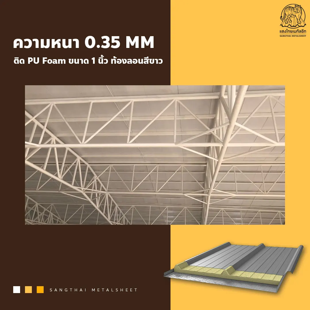 ขนาดความหนาที่เหมาะสมกับโกดังสินค้า